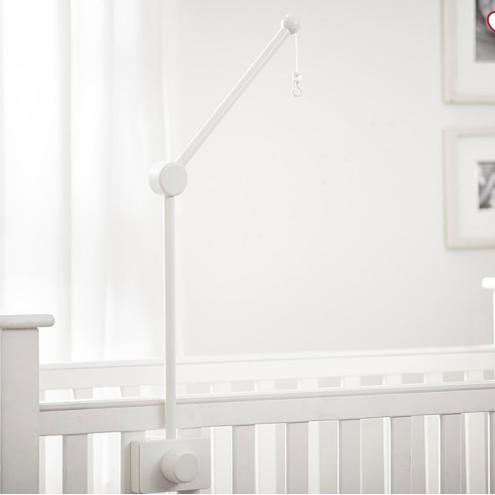 Pottery Barn Kids White Mobile Arm